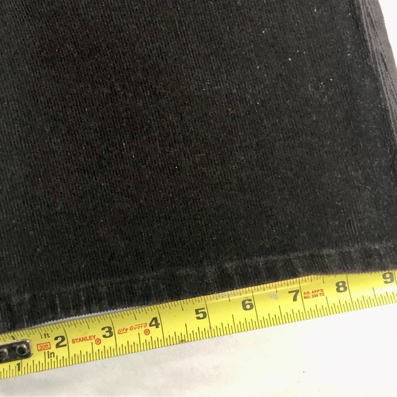 Lands End Women  Corduroy Pants Brown Flared Leg Zip Front Brown Size 12 - Picture 6 of 9